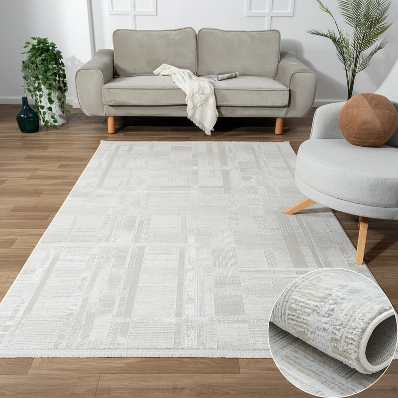 MY-RUG "Alska", moderner Kurzflorteppich