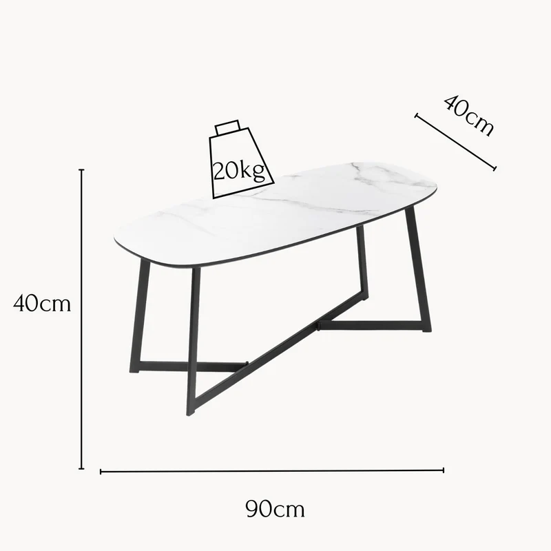 Wohnando Couchtisch Poseidon
