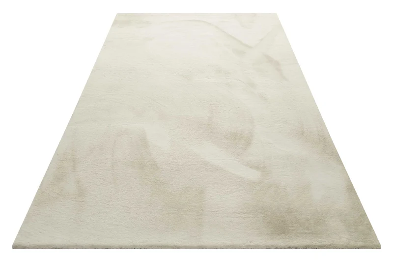 Kunstfell Teppich Creme Beige flauschig und weich "Anna" WECONhome Basics
