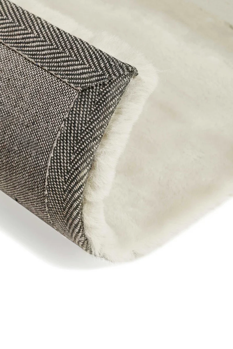 Kunstfell Teppich Creme Beige flauschig und weich "Anna" WECONhome Basics