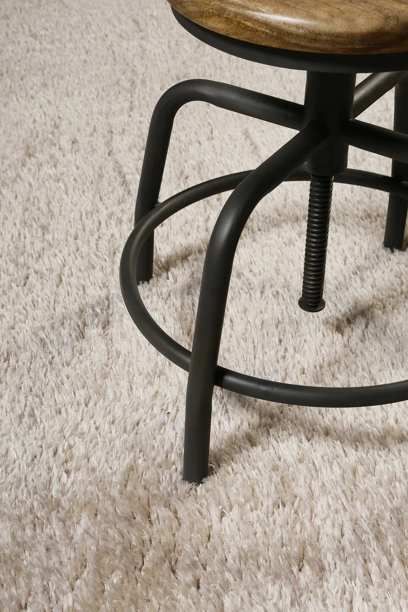 Hochflor Teppich Beige "Toubkal" WECONhome