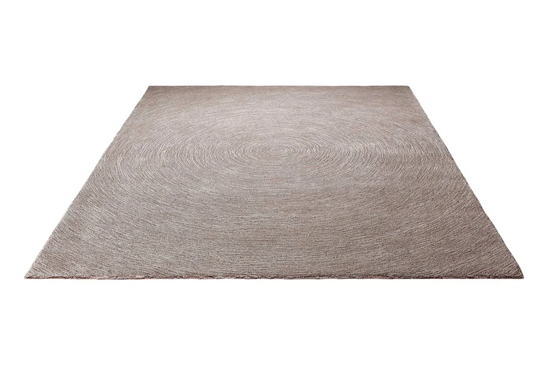 Esprit Teppich Beige Braun meliert aus Wolle "Colour In Motion"
