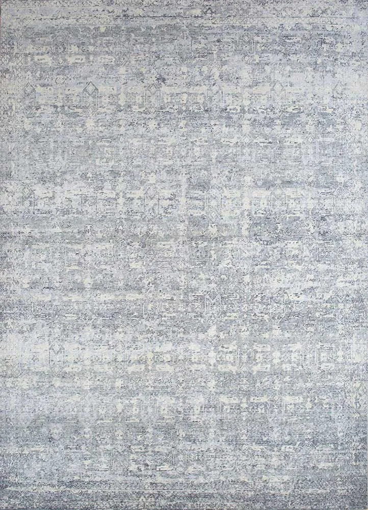 Wollteppich - 240 x 300 cm - grau