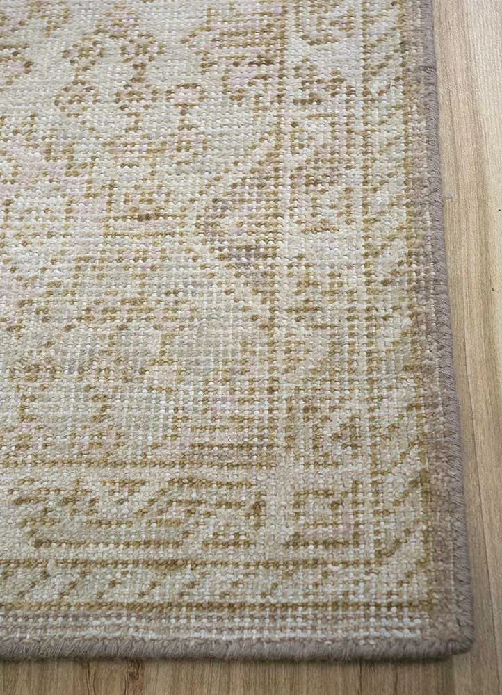 Wollteppich - 180 x 270 cm - creme