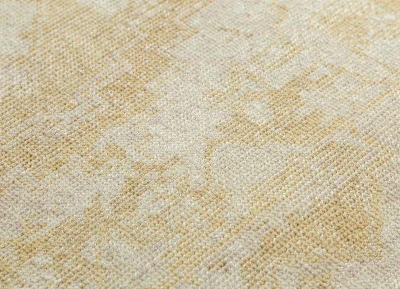 Wollteppich - 240 x 300 cm - gold