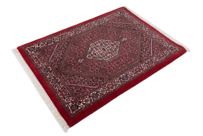 Perserteppich - Bidjar - Royal - 80 x 113 cm - dunkelrot