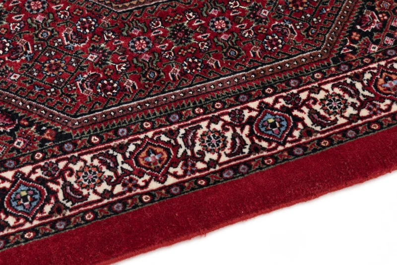 Perserteppich - Bidjar - Royal - 80 x 113 cm - dunkelrot