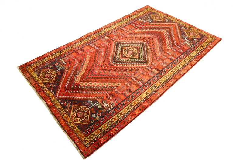 Perserteppich - Nomadic - 170 x 287 cm - rot