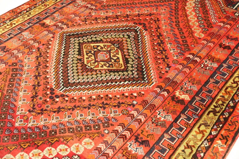 Perserteppich - Nomadic - 170 x 287 cm - rot