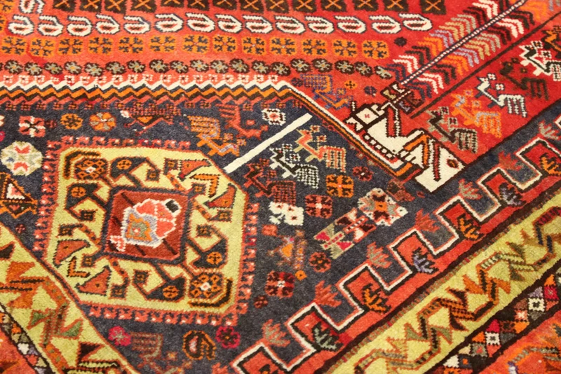 Perserteppich - Nomadic - 170 x 287 cm - rot