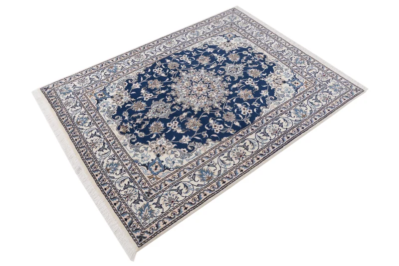 Perserteppich - Nain - 145 x 197 cm - dunkelblau