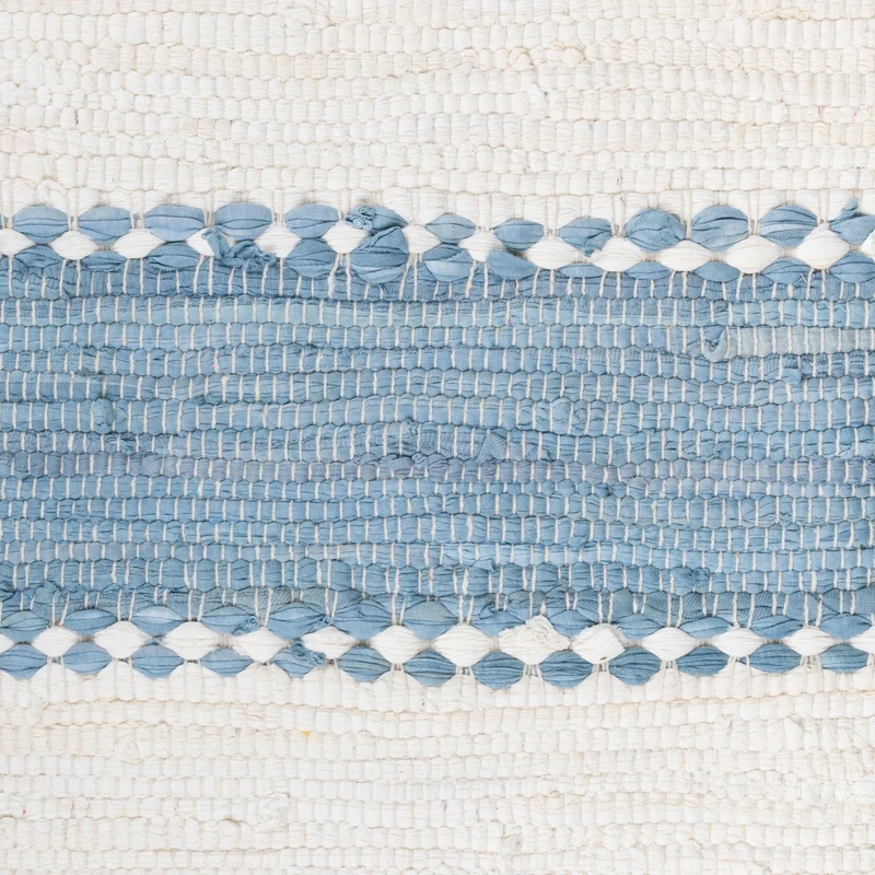 MY-RUG Chindi "Aarav",Fleckerl Teppich, hergestellt aus Baumwollresten, handgewebt