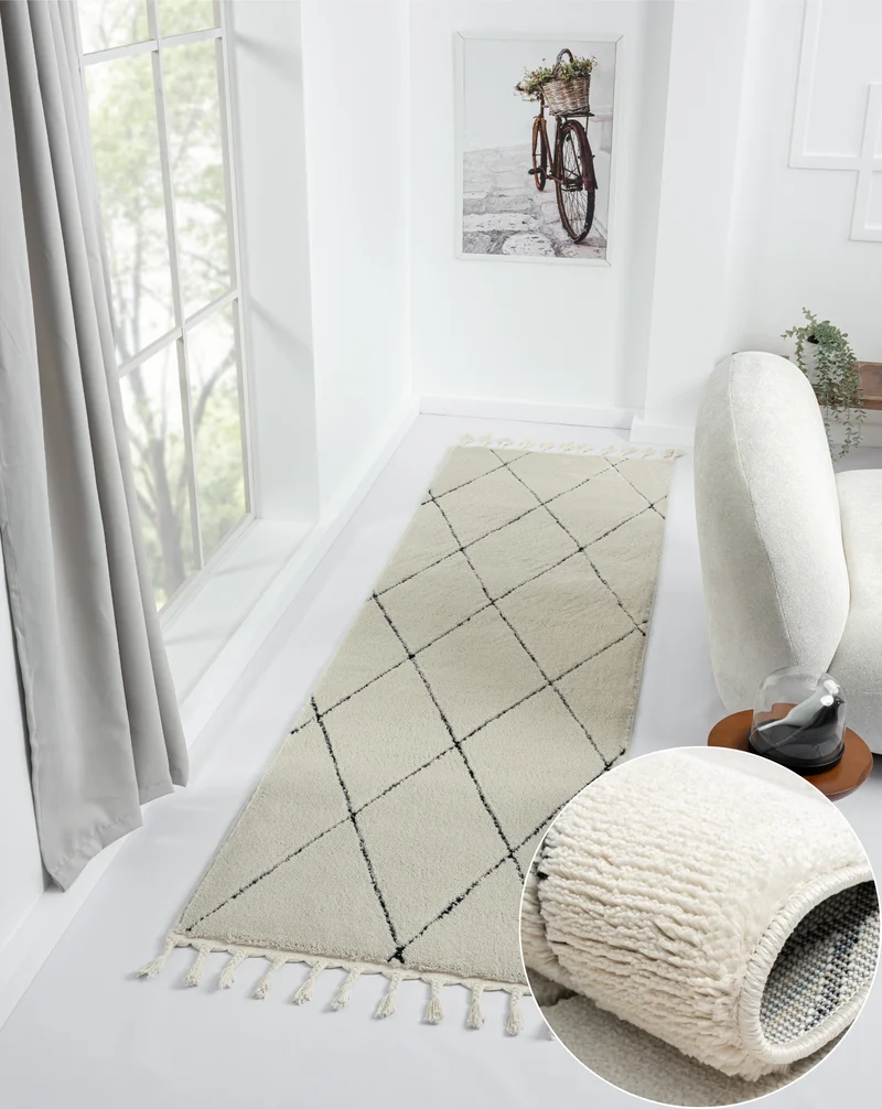 MY-RUG "Ida", Hochflorteppich modern