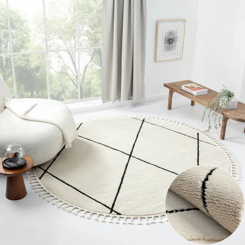 MY-RUG "Ida", Hochflorteppich modern
