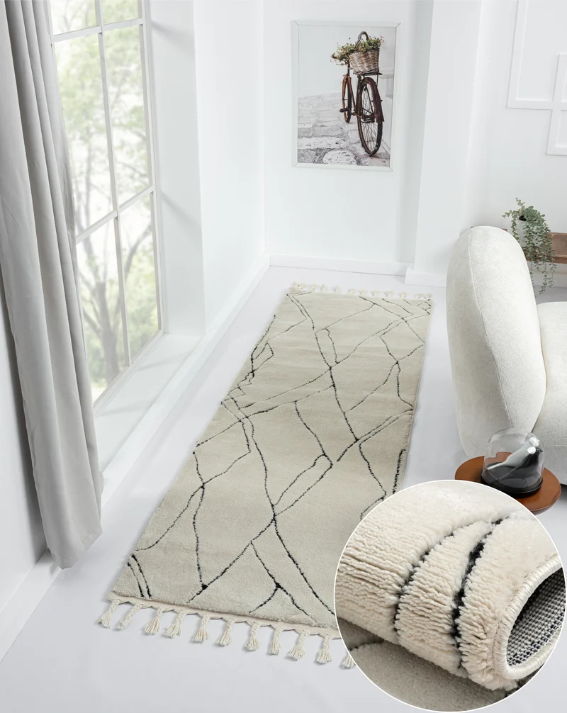 MY-RUG "Lovis", modernes Design im Hochflorteppich
