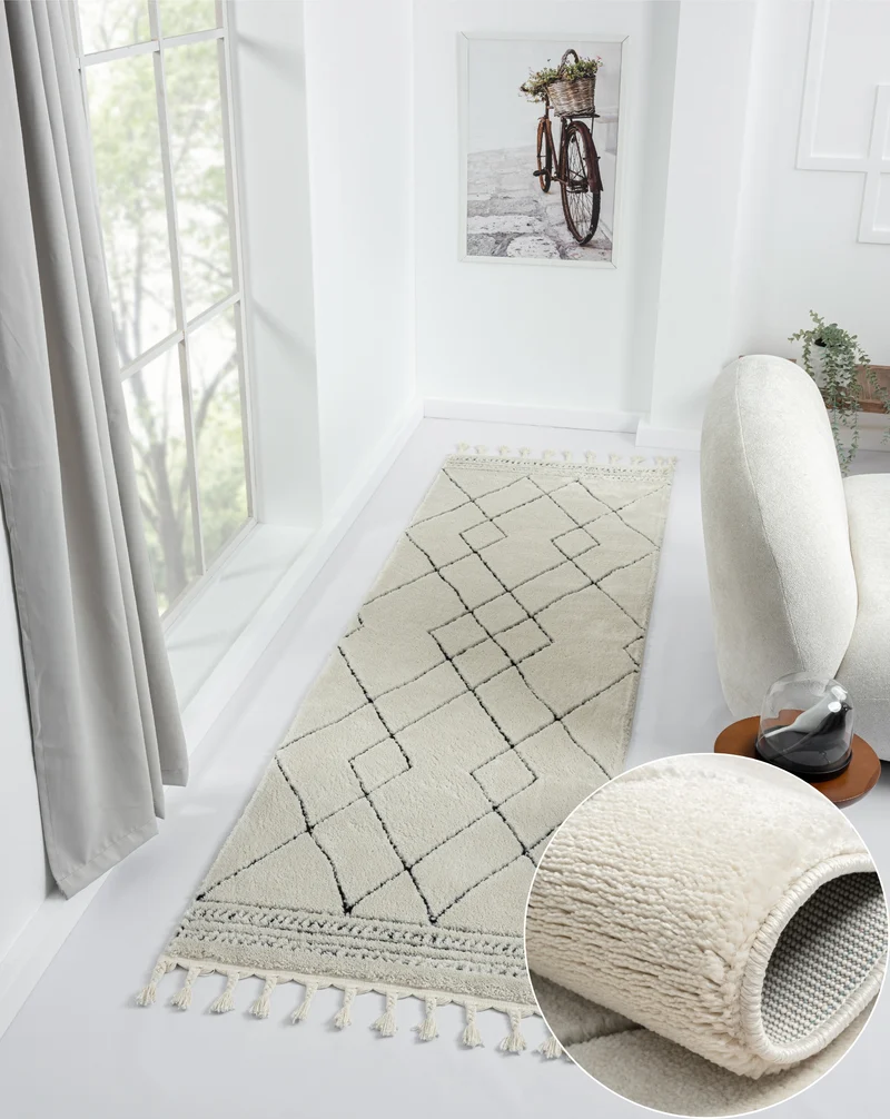 MY-RUG "Ella", flauschiger Hochflorteppich