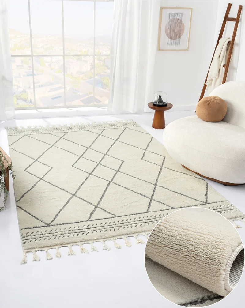 MY-RUG "Ella", flauschiger Hochflorteppich