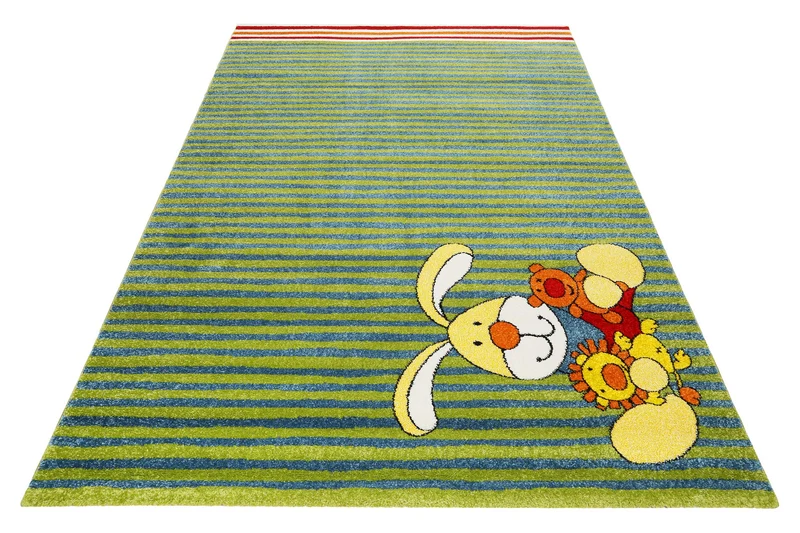 Sigikid Kinderteppich Grün "Semmel Bunny"