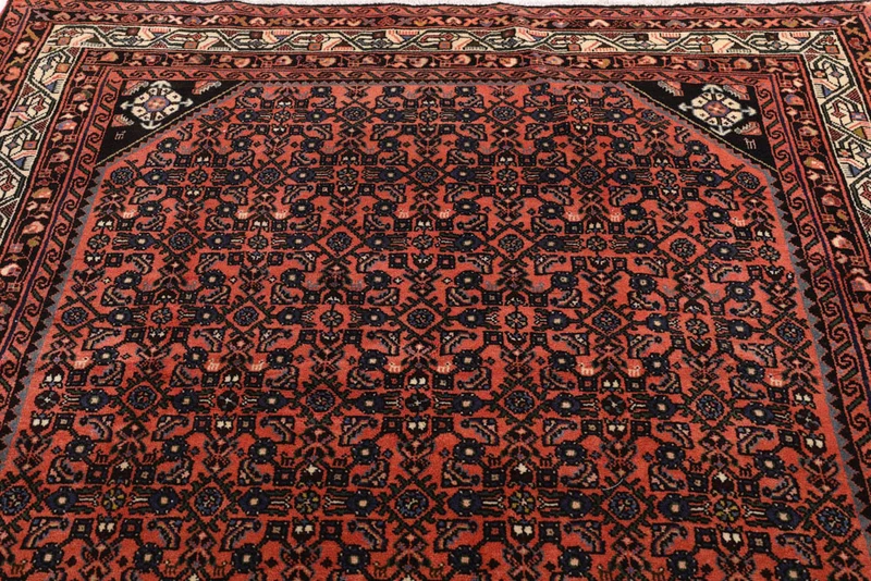 Perserteppich - Nomadic - 155 x 190 cm - dunkelrot