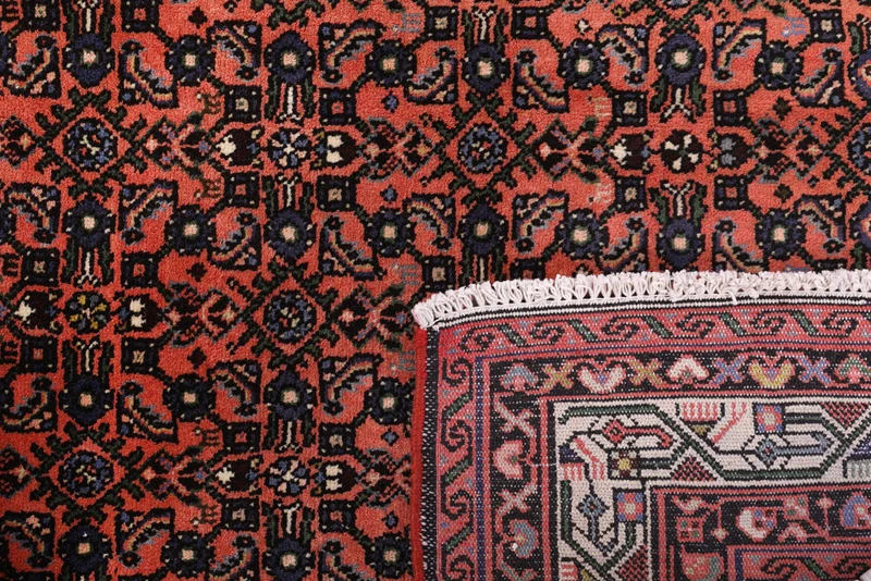 Perserteppich - Nomadic - 155 x 190 cm - dunkelrot