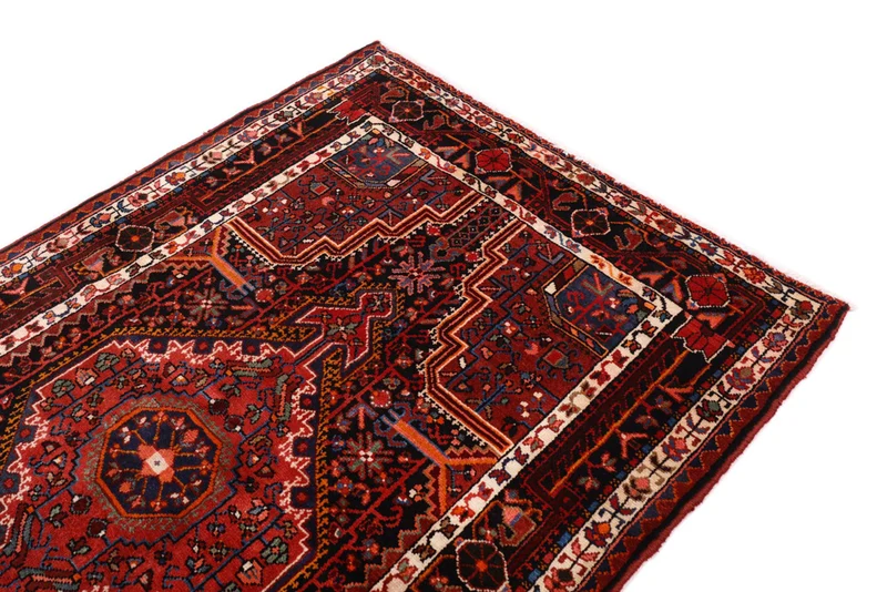 Perserteppich - Nomadic - 120 x 192 cm - dunkelrot
