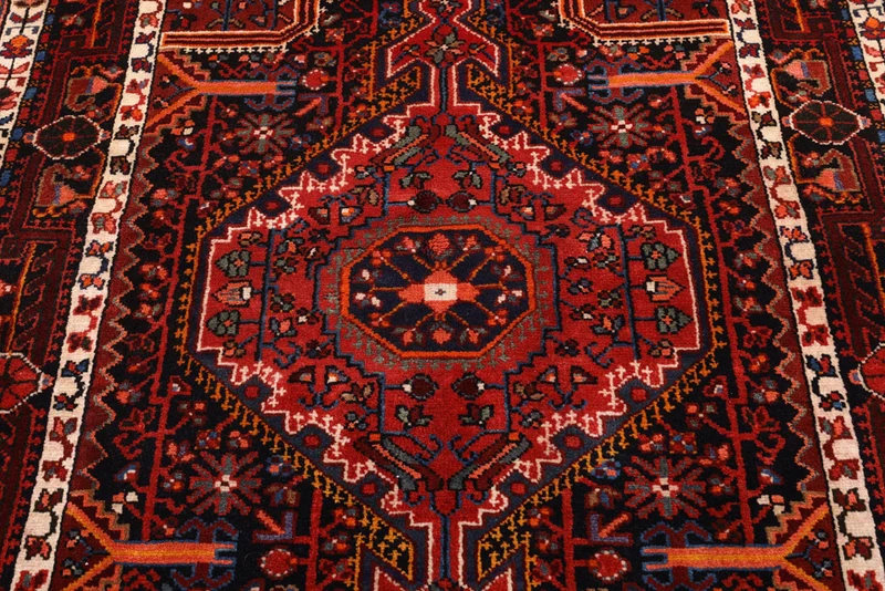 Perserteppich - Nomadic - 120 x 192 cm - dunkelrot