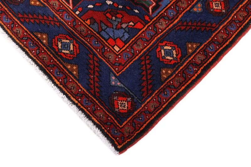 Perserteppich - Nomadic - 140 x 205 cm - dunkelrot