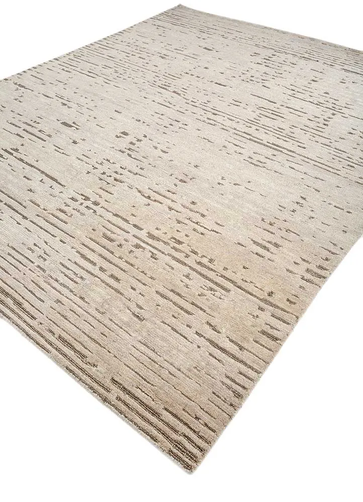 Wollteppich - 240 x 300 cm - beige