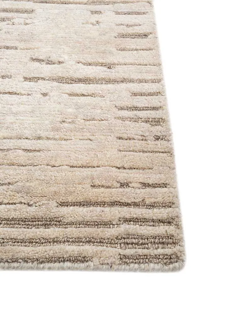 Wollteppich - 240 x 300 cm - beige
