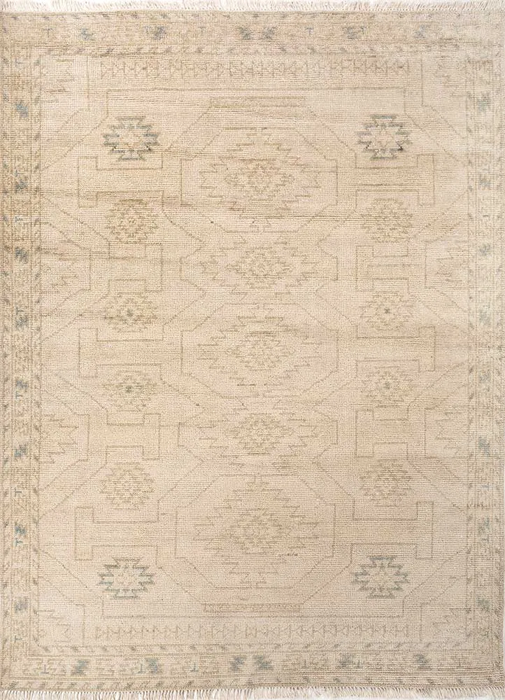 Wollteppich - 240 x 300 cm - creme