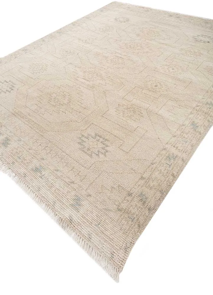 Wollteppich - 240 x 300 cm - creme
