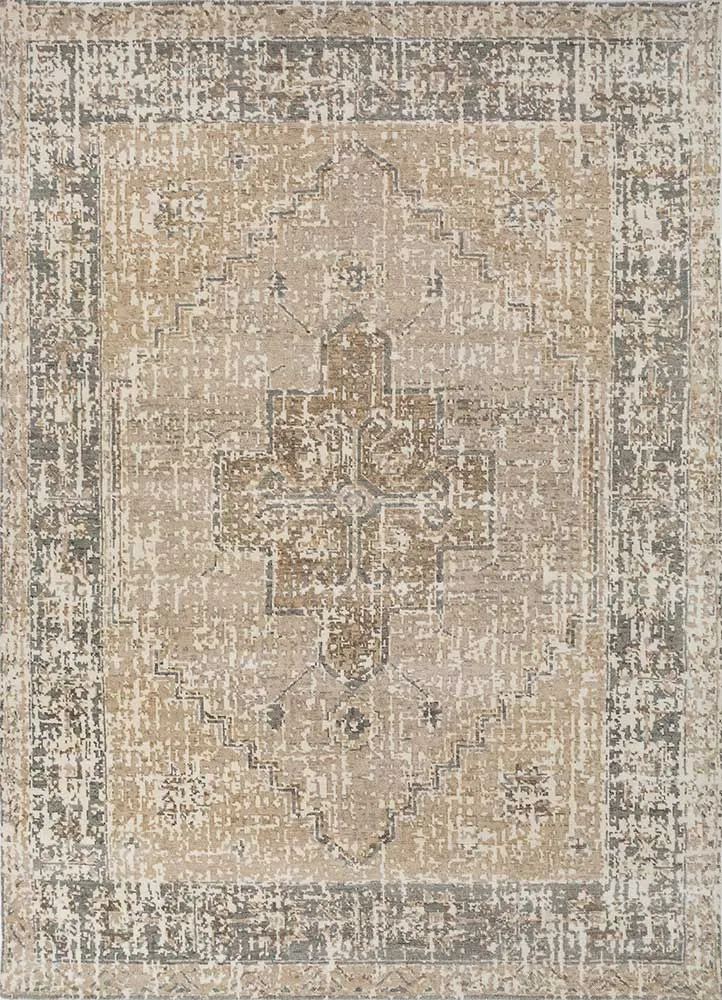 Wollteppich - 240 x 300 cm - braun