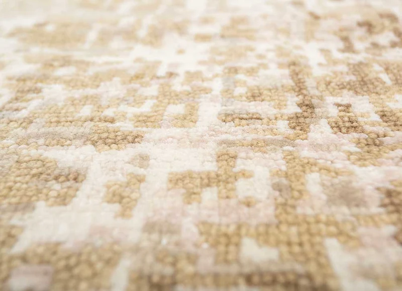 Wollteppich - 240 x 300 cm - gold