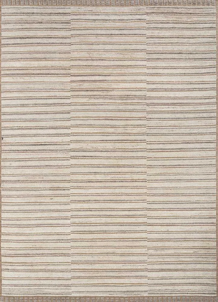 Wollteppich - 240 x 300 cm - gold