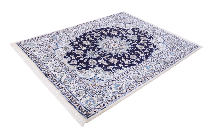 Perserteppich - Nain - 150 x 200 cm - dunkelblau