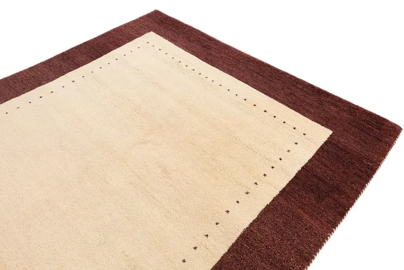 Gabbeh Teppich - Indus - 197 x 301 cm - beige
