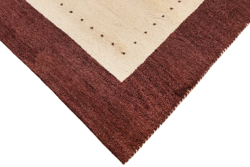 Gabbeh Teppich - Indus - 197 x 301 cm - beige