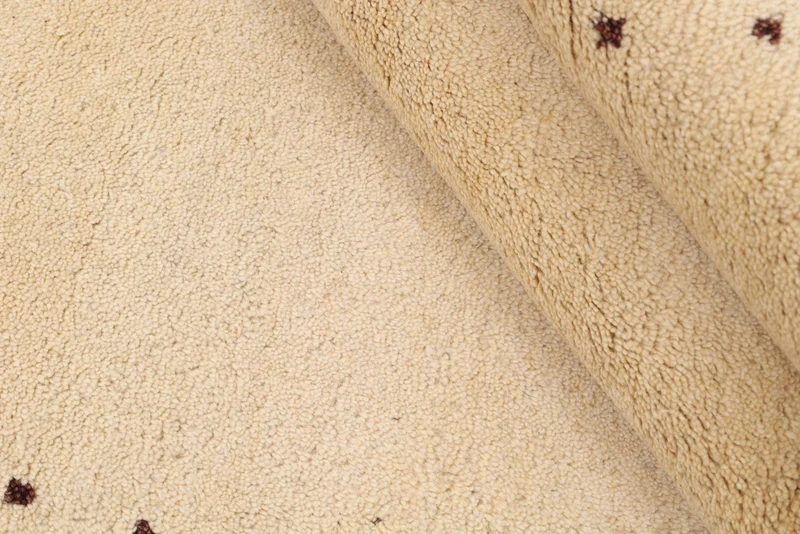 Gabbeh Teppich - Indus - 197 x 301 cm - beige