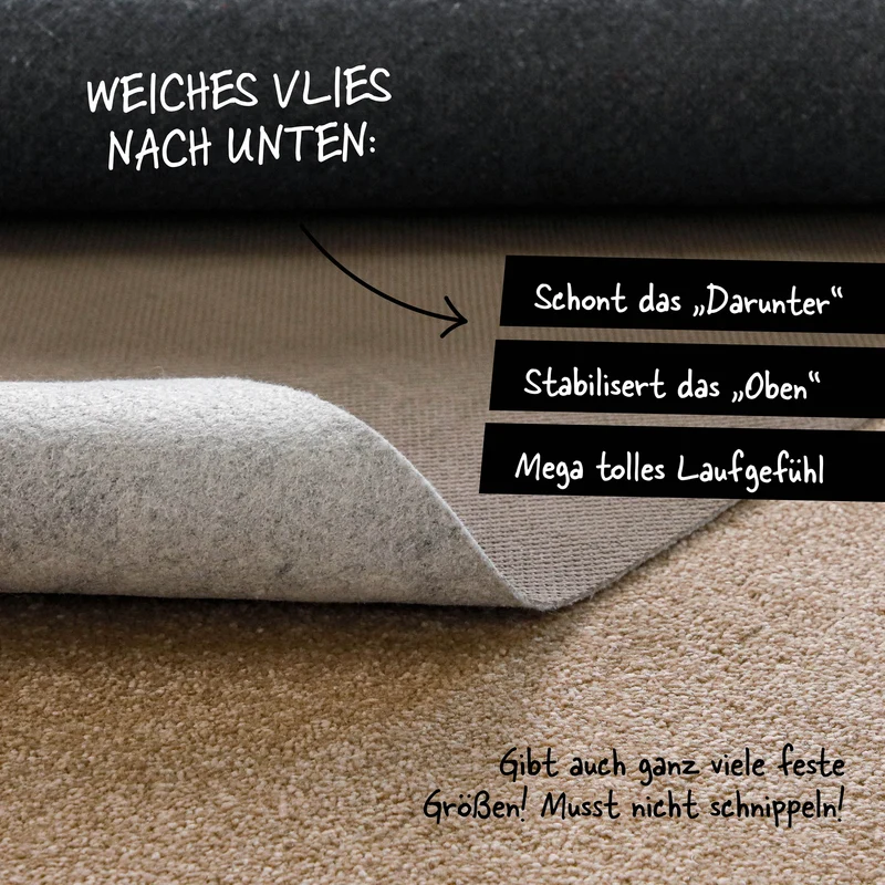 Basic "RugPad" Teppichunterlage für sicheren Halt - WECONhome