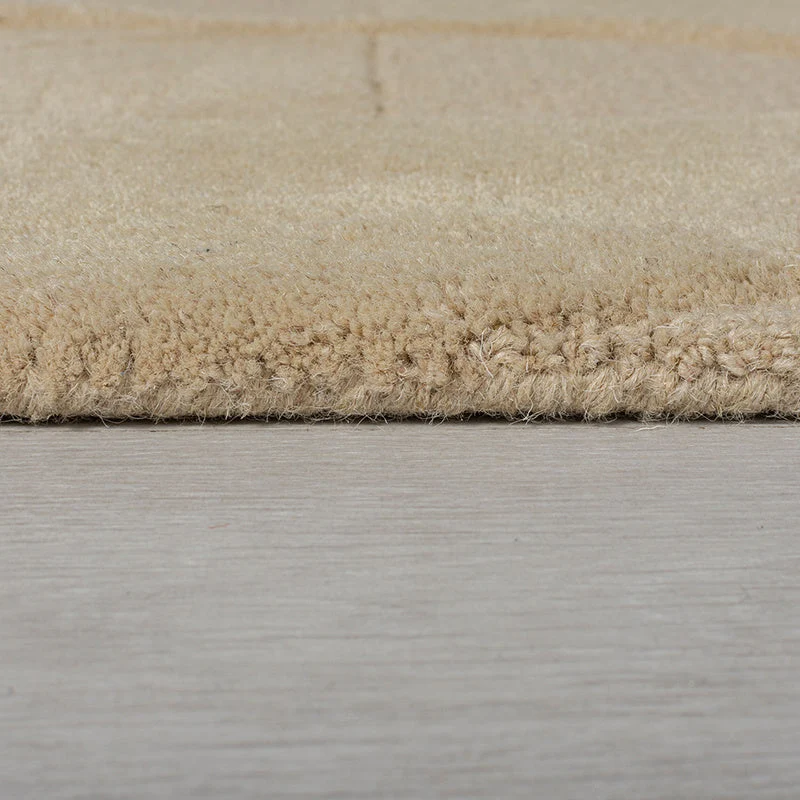 Moderner Teppich Rund - Mozo Gigi Beige Creme