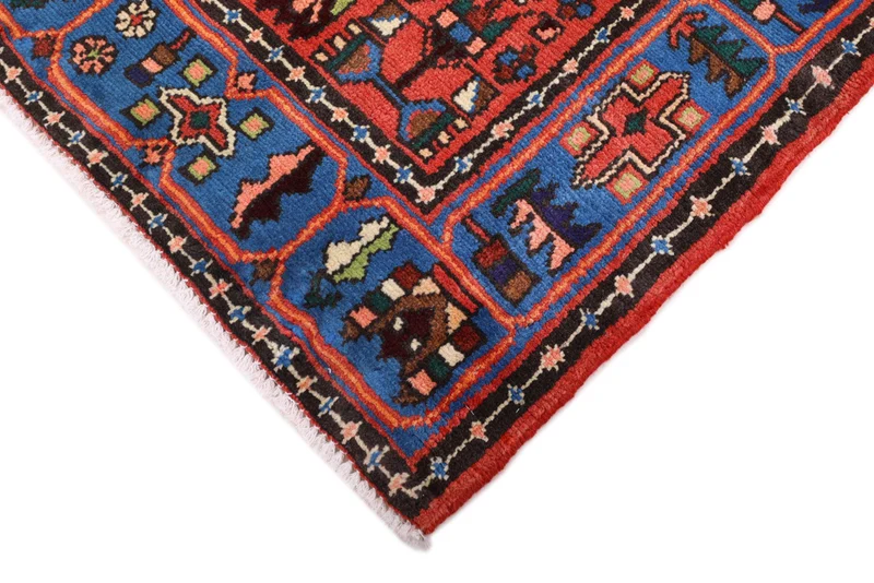 Perserteppich - Nomadic - 135 x 205 cm - mehrfarbig