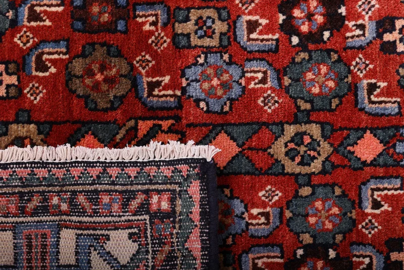 Perserteppich - Nomadic - 130 x 225 cm - dunkelrot
