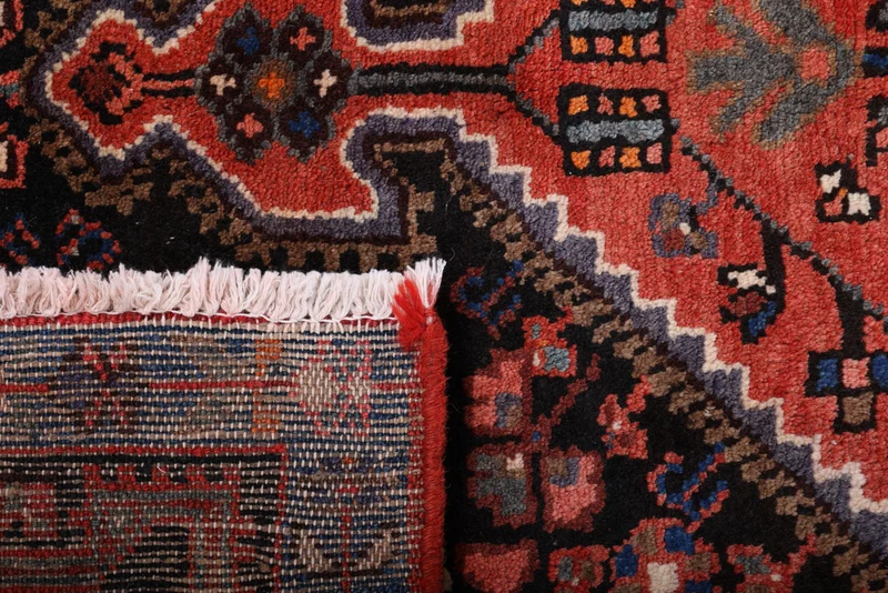 Perserteppich - Nomadic - 133 x 200 cm - dunkelrot