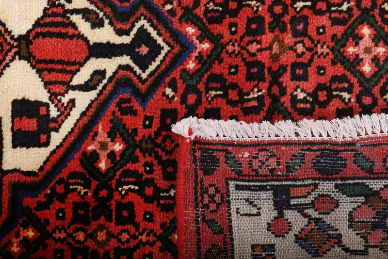 Perserteppich - Nomadic - 140 x 200 cm - rot