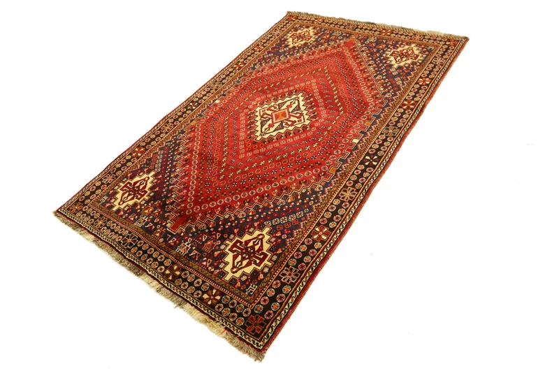 Perserteppich - Nomadic - 156 x 256 cm - rot