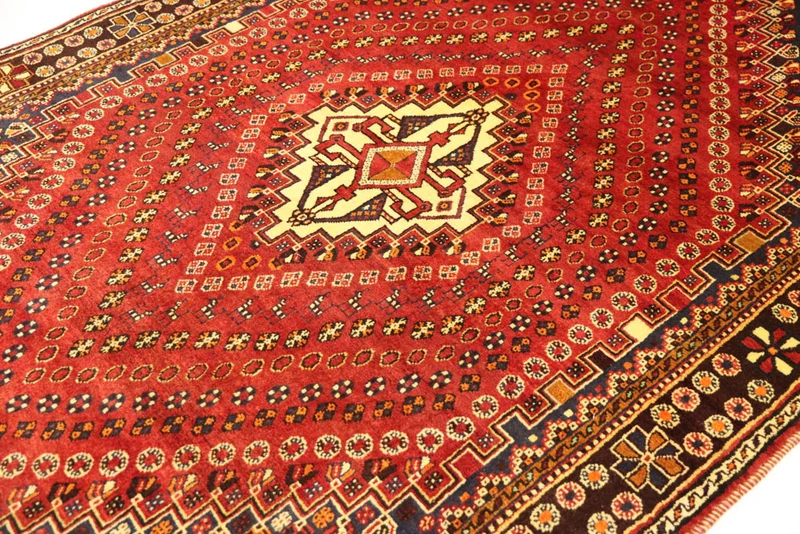 Perserteppich - Nomadic - 156 x 256 cm - rot