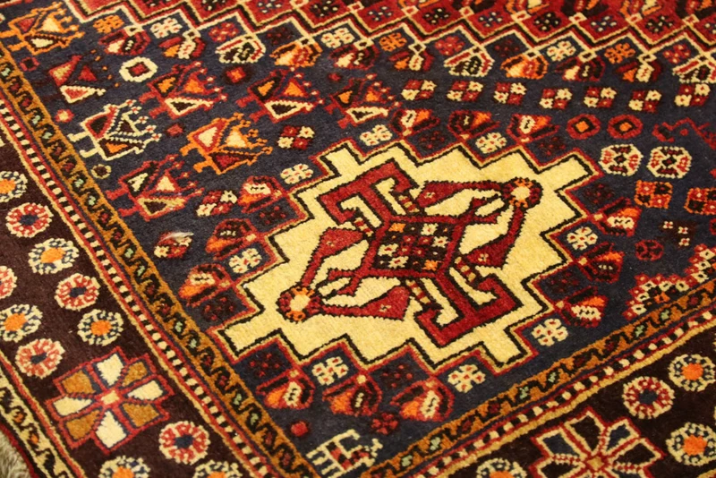 Perserteppich - Nomadic - 156 x 256 cm - rot