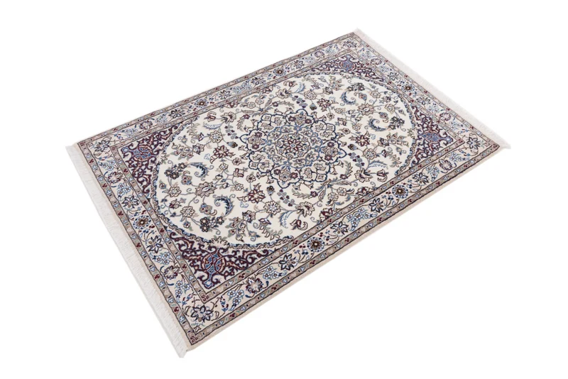 Perserteppich - Nain - 100 x 147 cm - creme