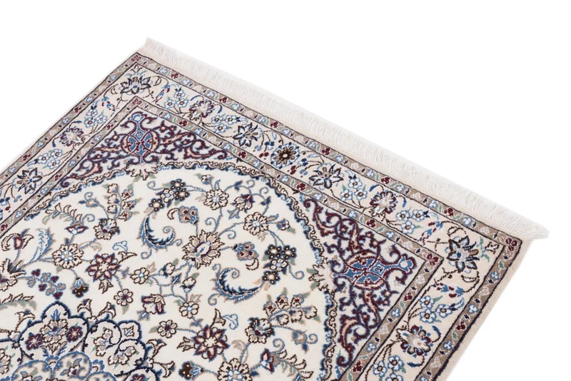 Perserteppich - Nain - 100 x 147 cm - creme