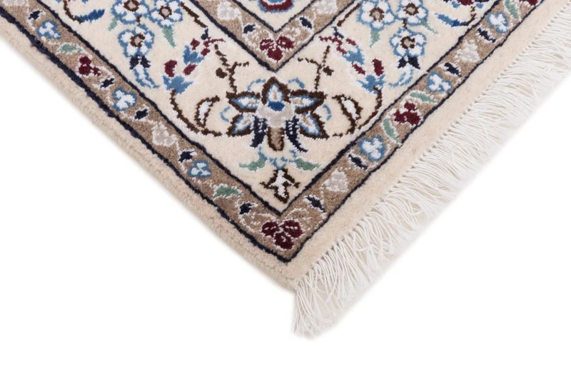 Perserteppich - Nain - 100 x 147 cm - creme